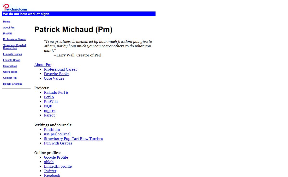 pmichaud.com - Pm - HomePage