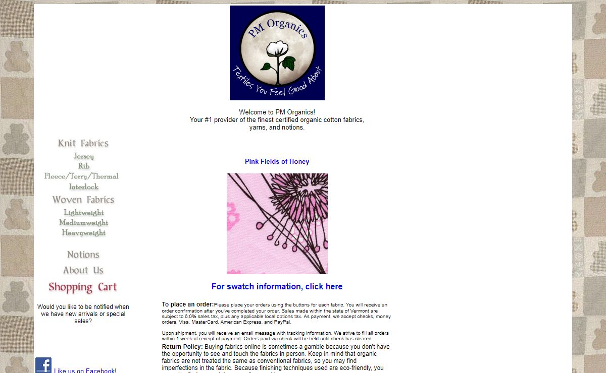 PM Organics - Textiles You Feel Good About