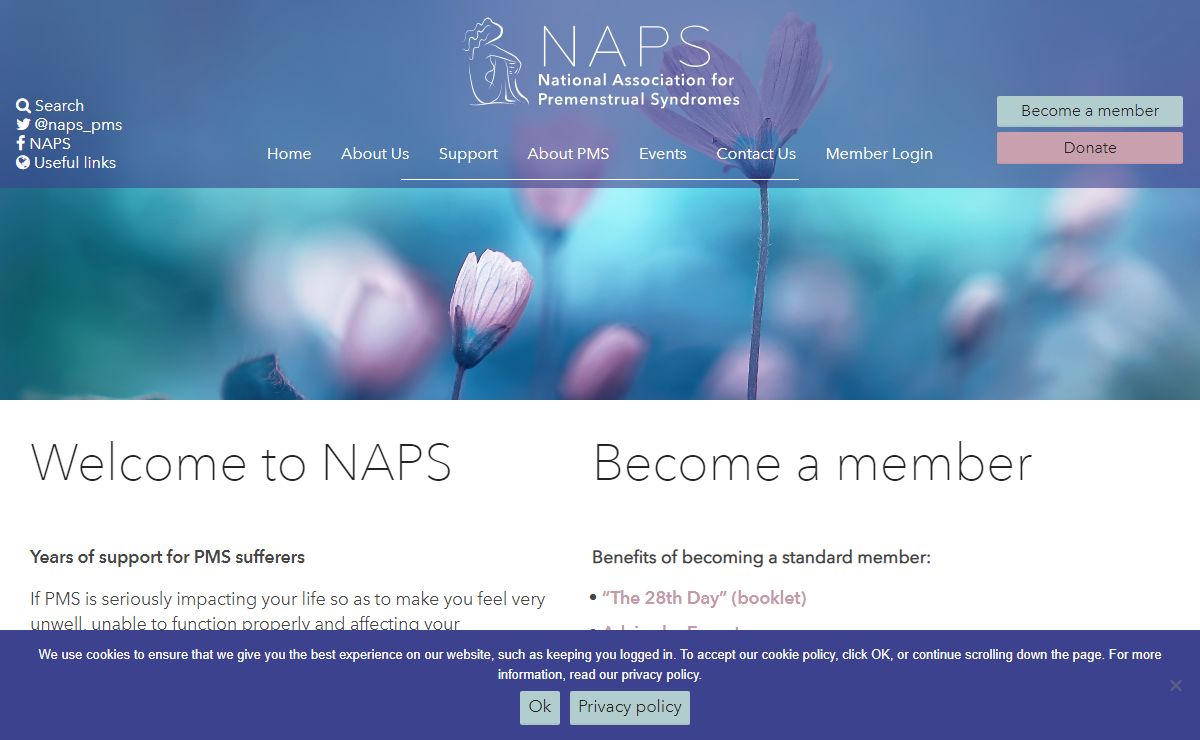 NAPS – National Association for Premenstrual Syndromes | NAPS