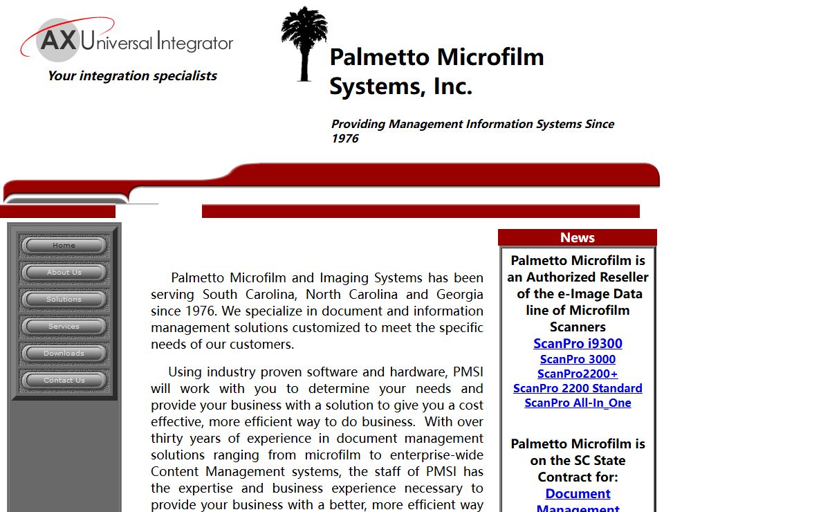 Palmetto Microfilm & Imaging Systems