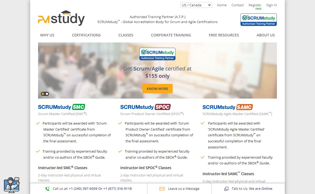PMstudy - A leading SCRUMstudy Authorized Training Partner