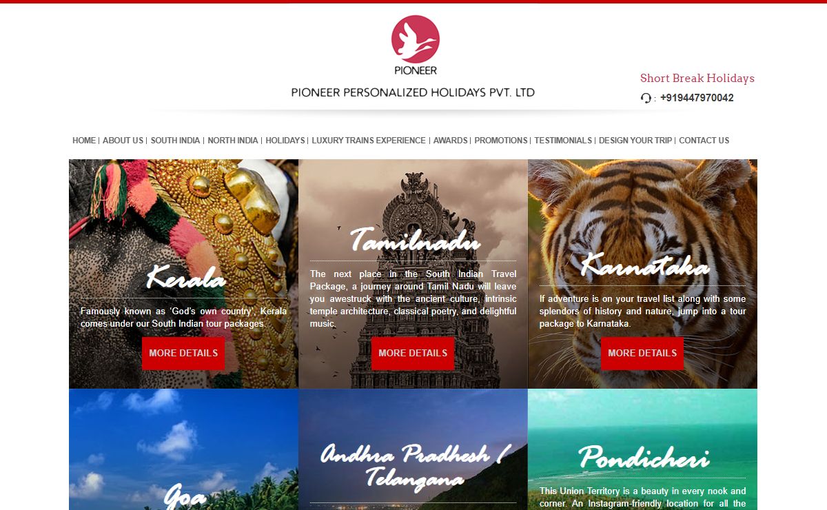 Best South Indian Tour Packages || Pioneer Personalized Holidays