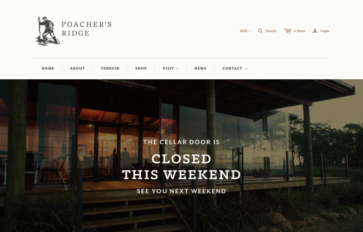 Terroir Driven Small Batch Wines – Poacher's Ridge