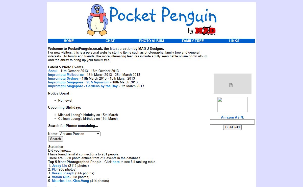 Pocket Penguin by MAD J Designs