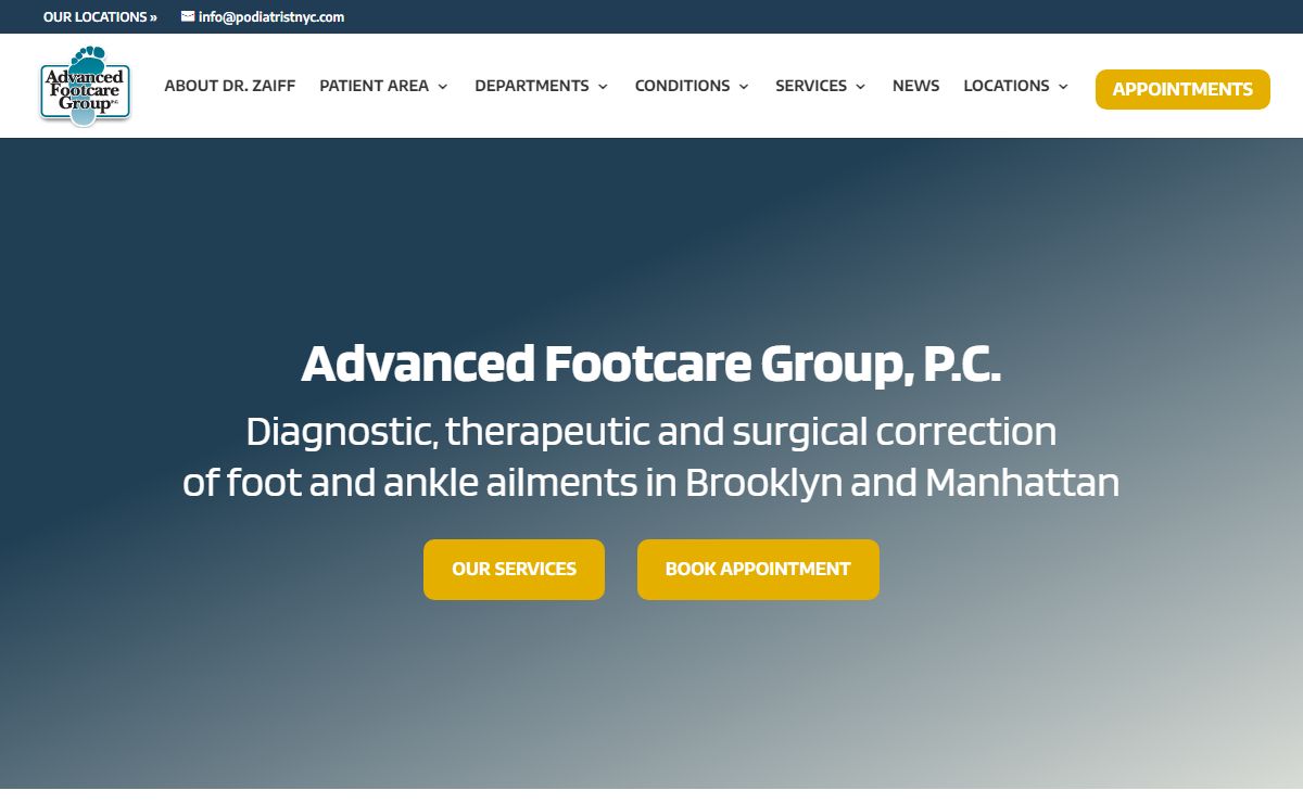 Home - Advanced Footcare Group, PC