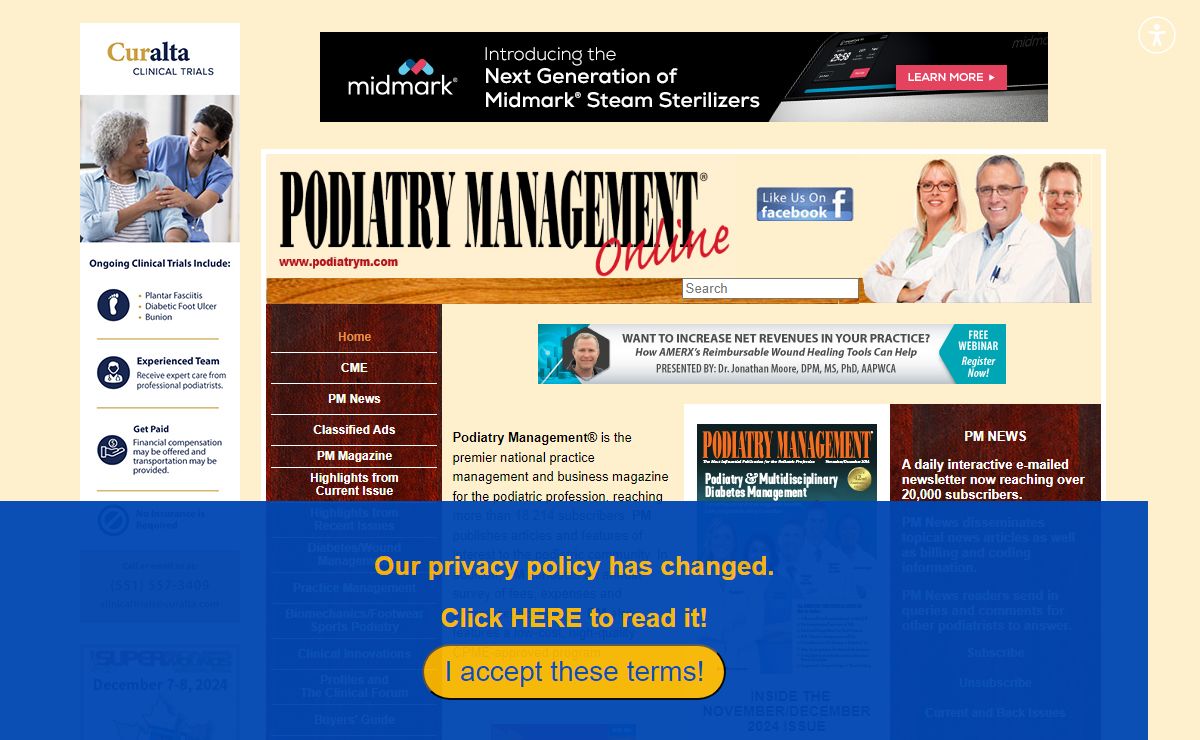 Podiatry Management Online