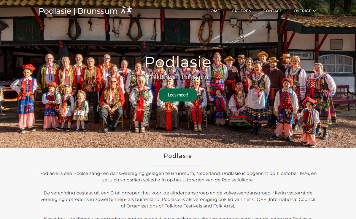 Podlasie, Folklore in Brunssum