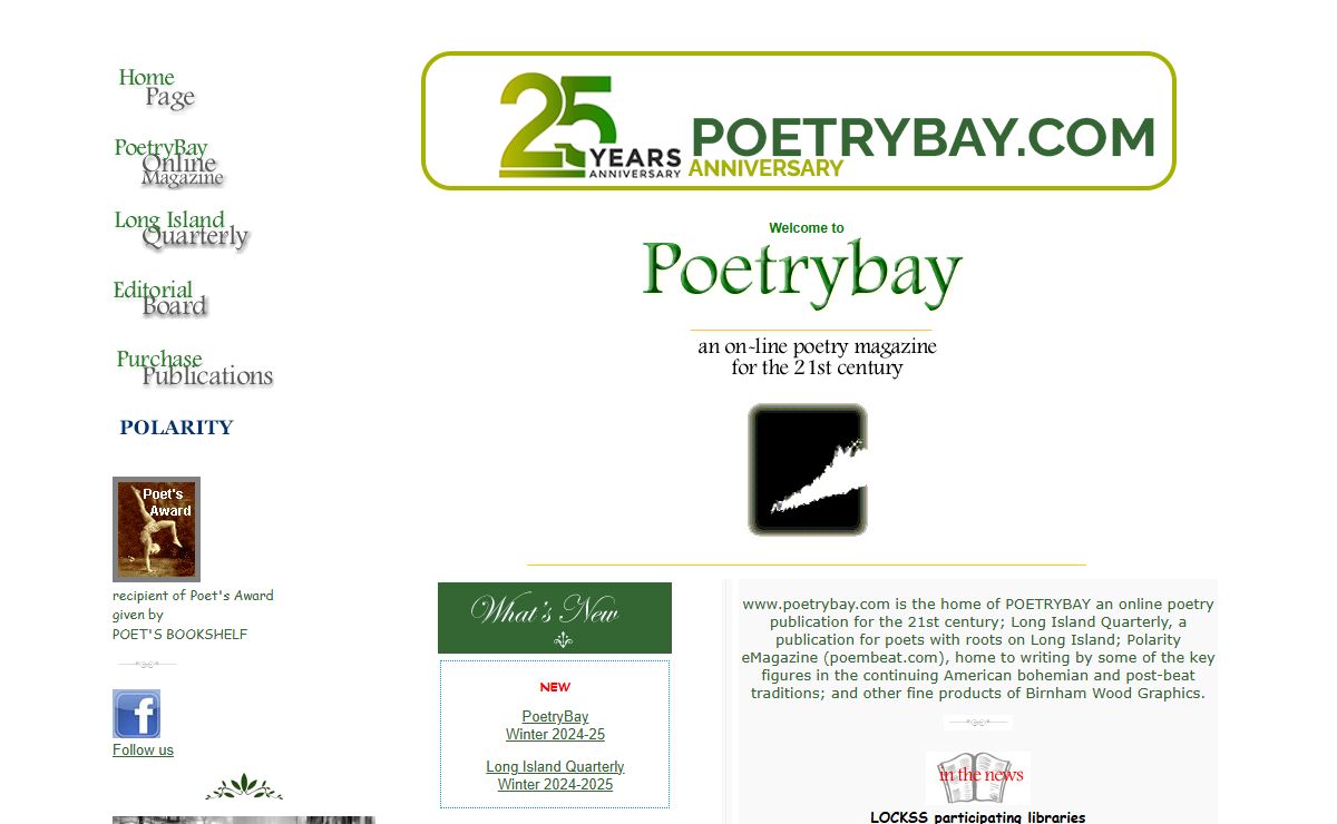 Poetry Bay - Online Poetry Magazine