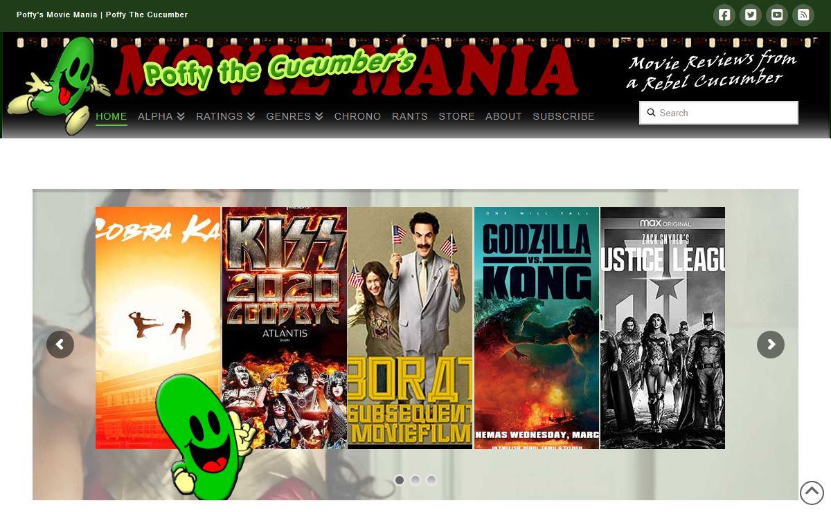 Poffy's Movie Mania | Movie Reviews from a Rebel Cucumber
