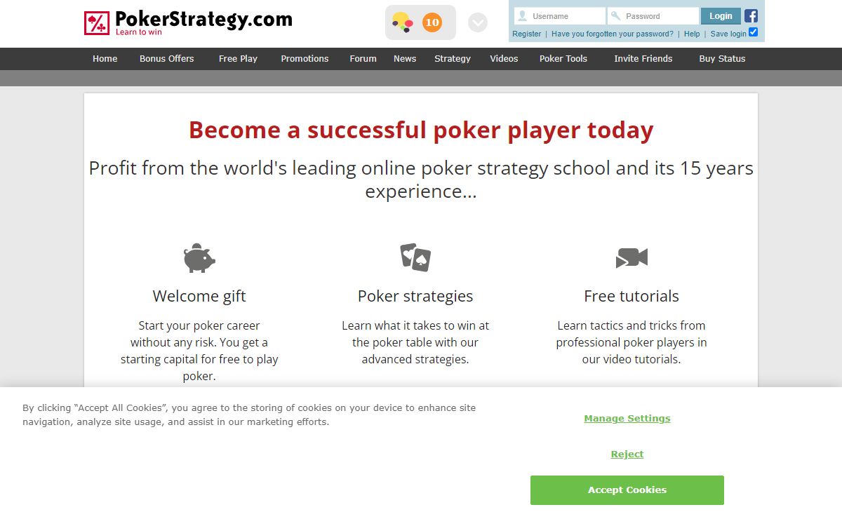 Online Poker Strategy School - PokerStrategy.com