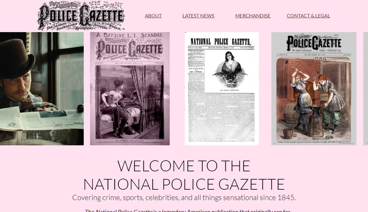 National Police Gazette - Official Site