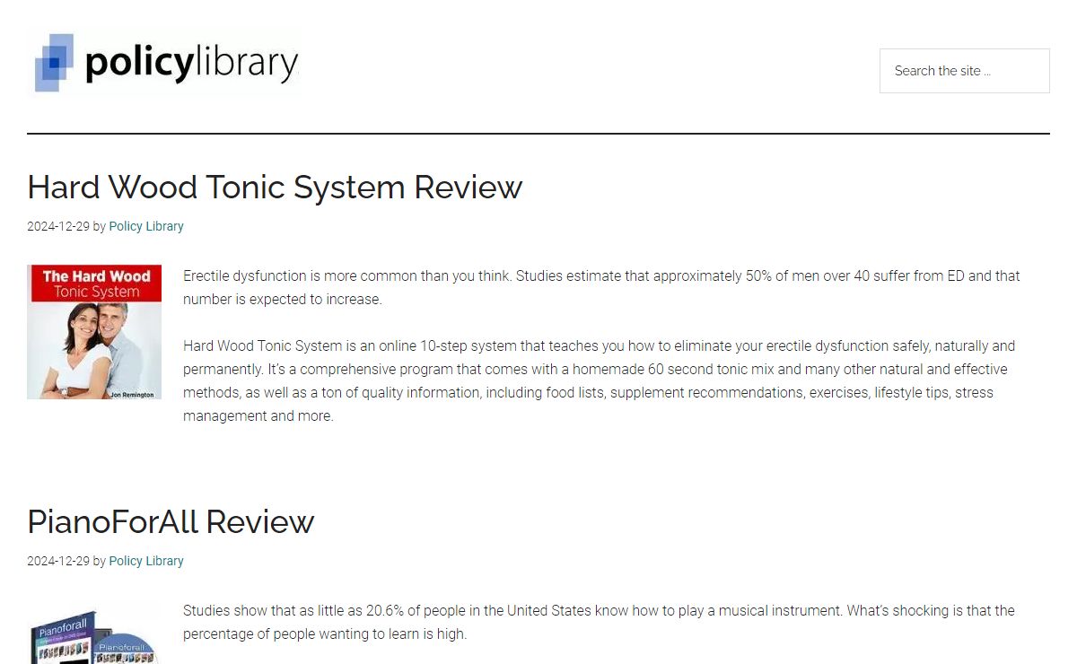 Policy Library