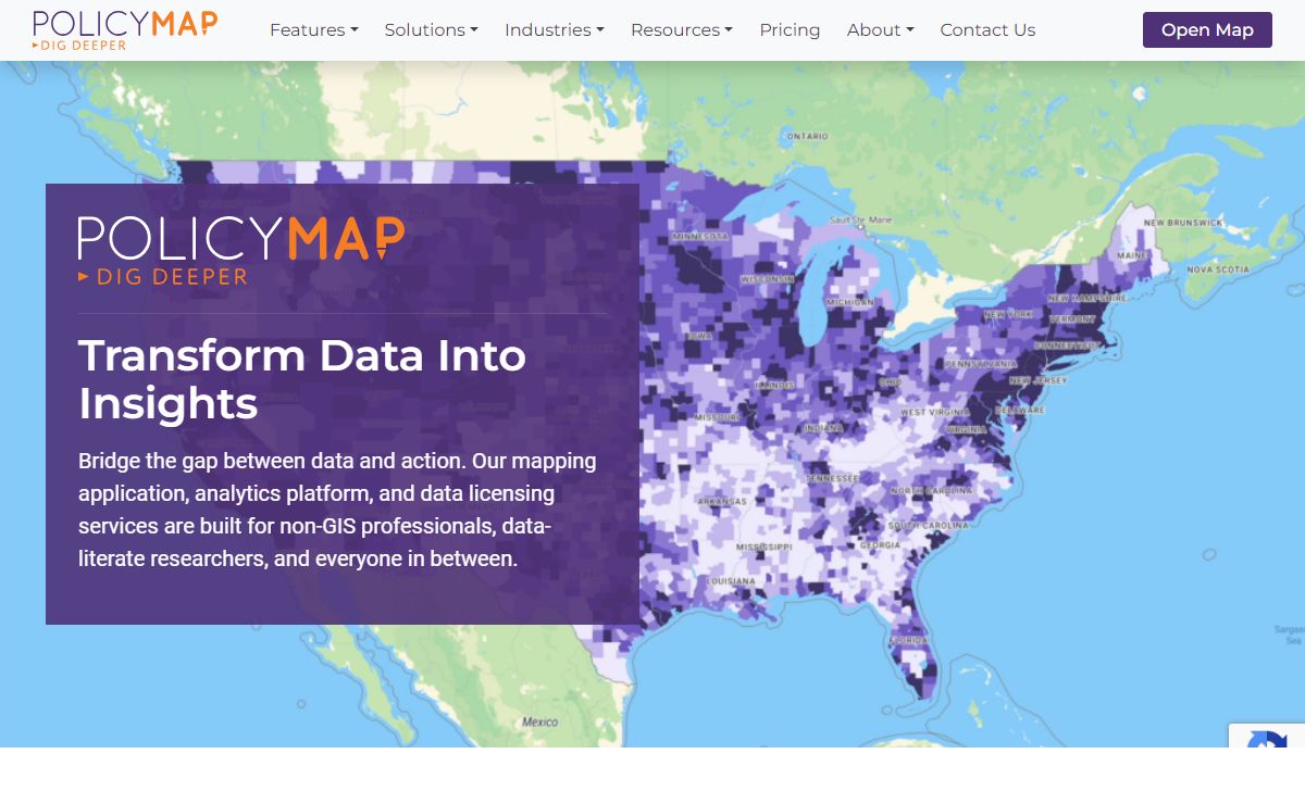 PolicyMap | Mapping, Analytics, and Data Visualization
