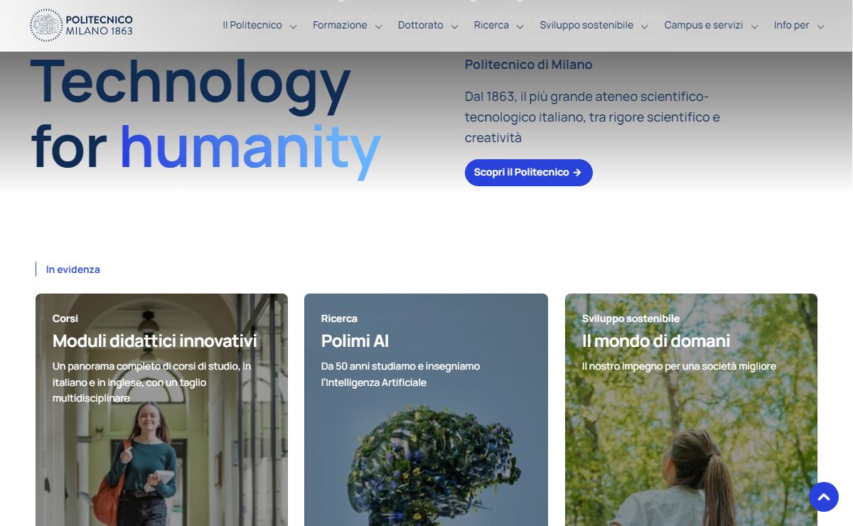 Politecnico di Milano - polimi