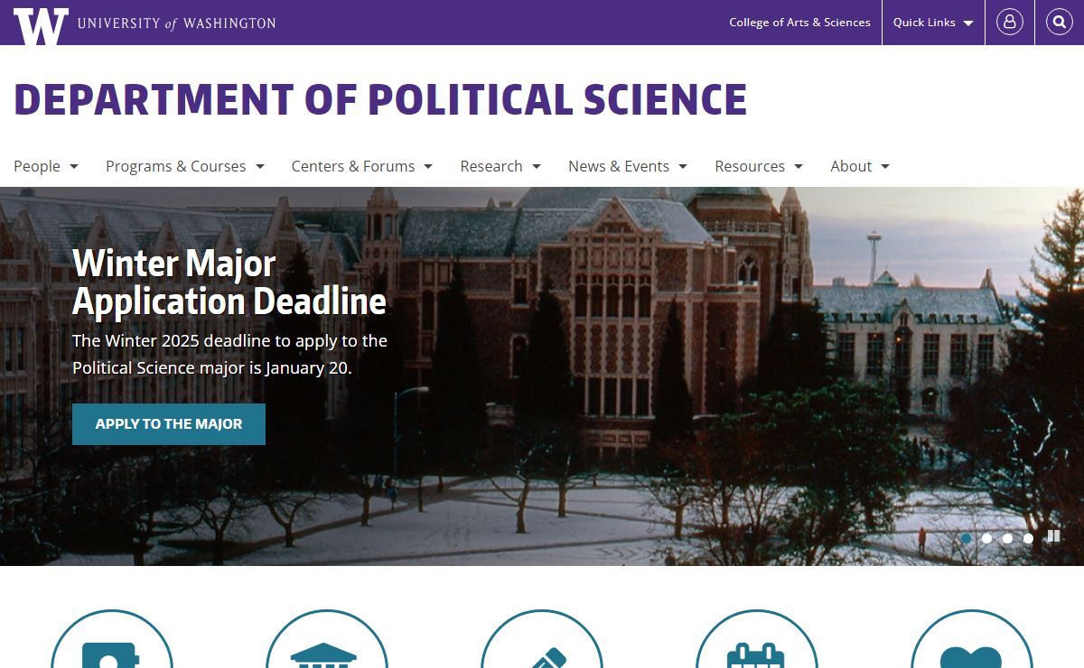 Department of Political Science | University of Washington