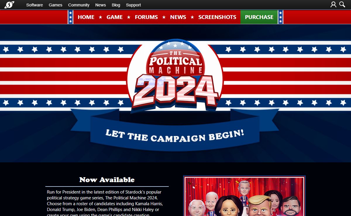 The Political Machine 2024