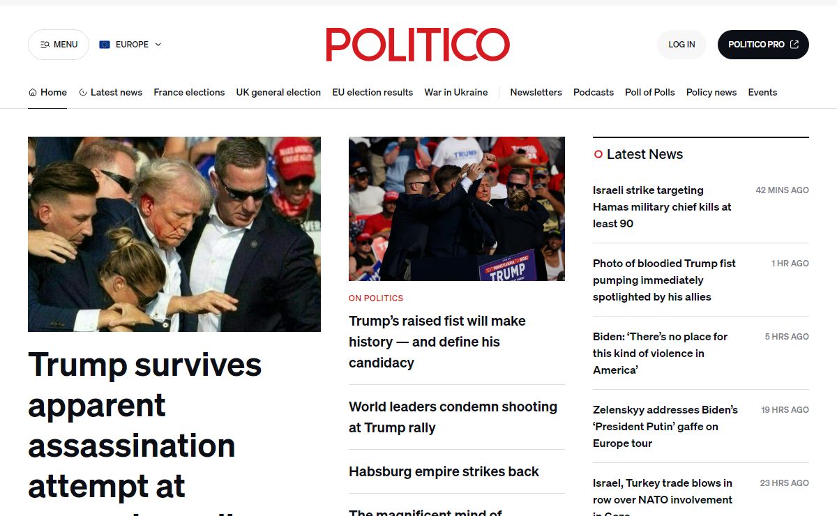 POLITICO – European Politics, Policy, Government News
