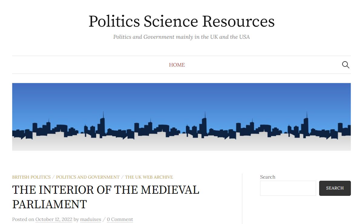 Politics Science Resources - Politics and Government mainly in the UK and the USA