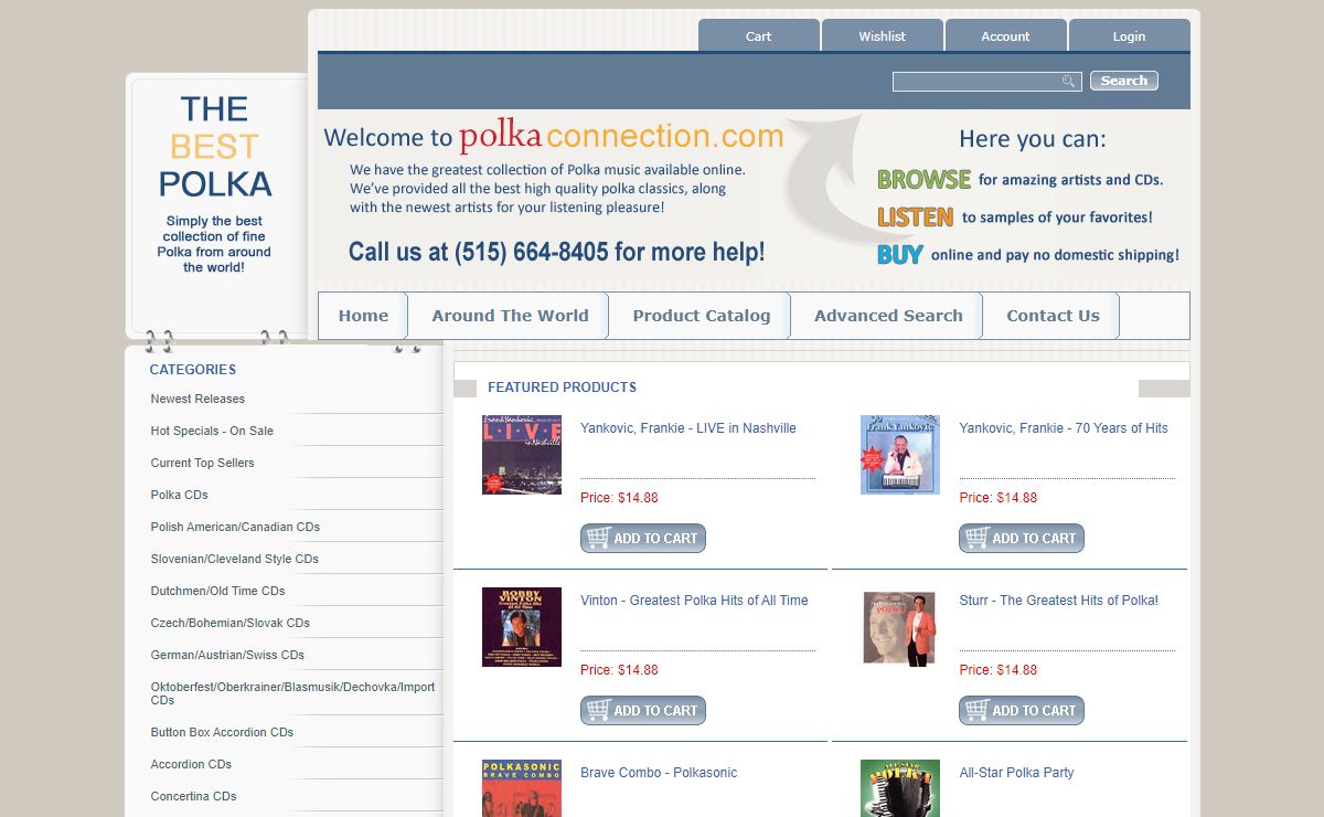 PolkaConnection.com || The home of great polka music