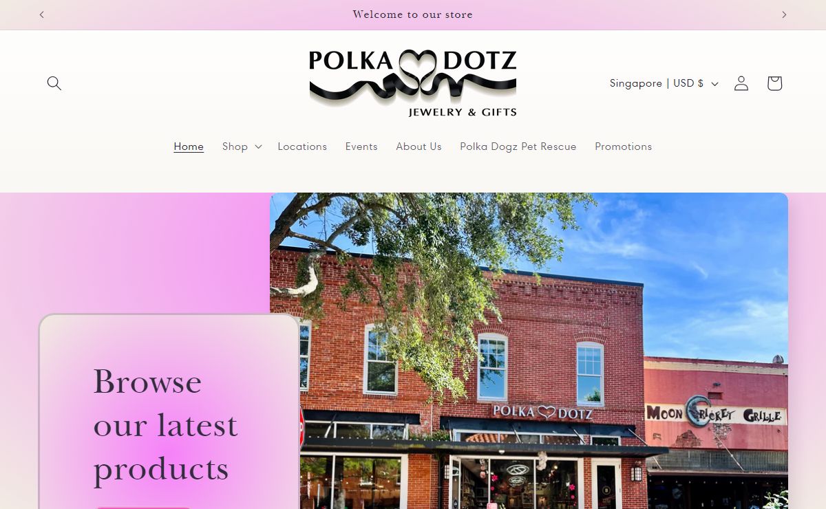Polka Dotz Boutiques of Orlando, Florida – Polka Dotz Winter Garden
