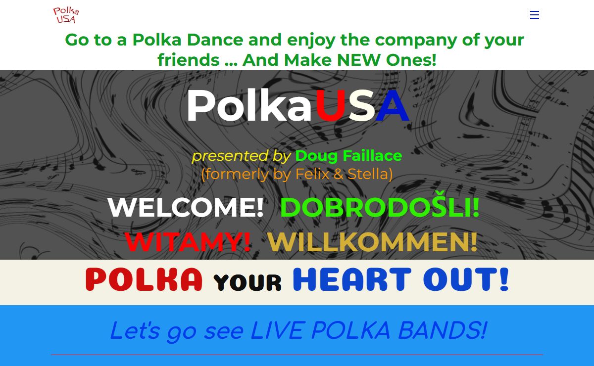 Polka USA: Polka Dances & Polka Band info