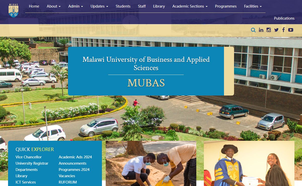 Welcome | Malawi University of Business and Applied Sciences
