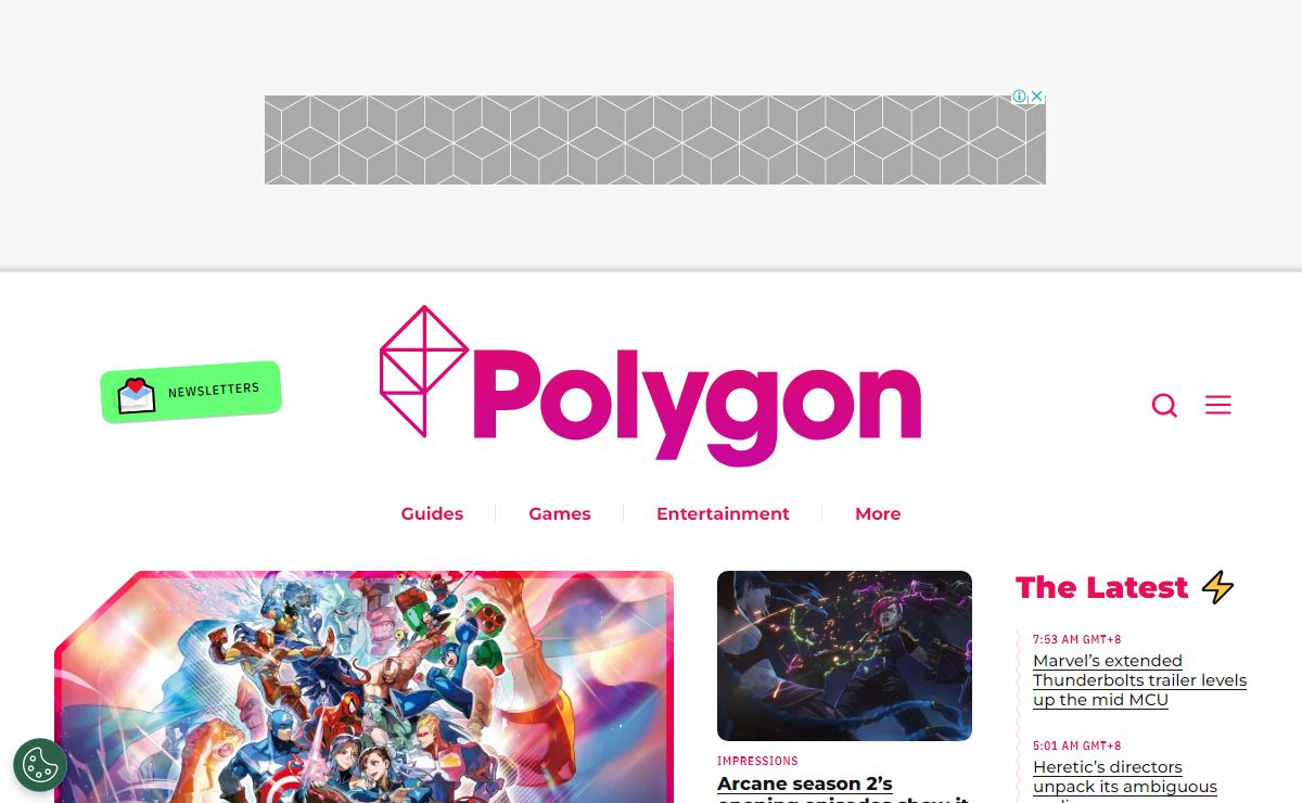 Polygon: Gaming and Entertainment News, Culture, Reviews, and More