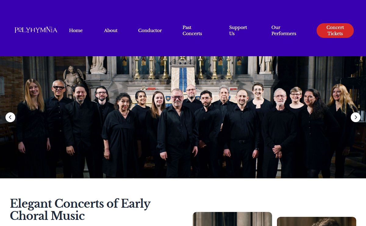 Polyhymnia - Early Music Vocal Ensemble