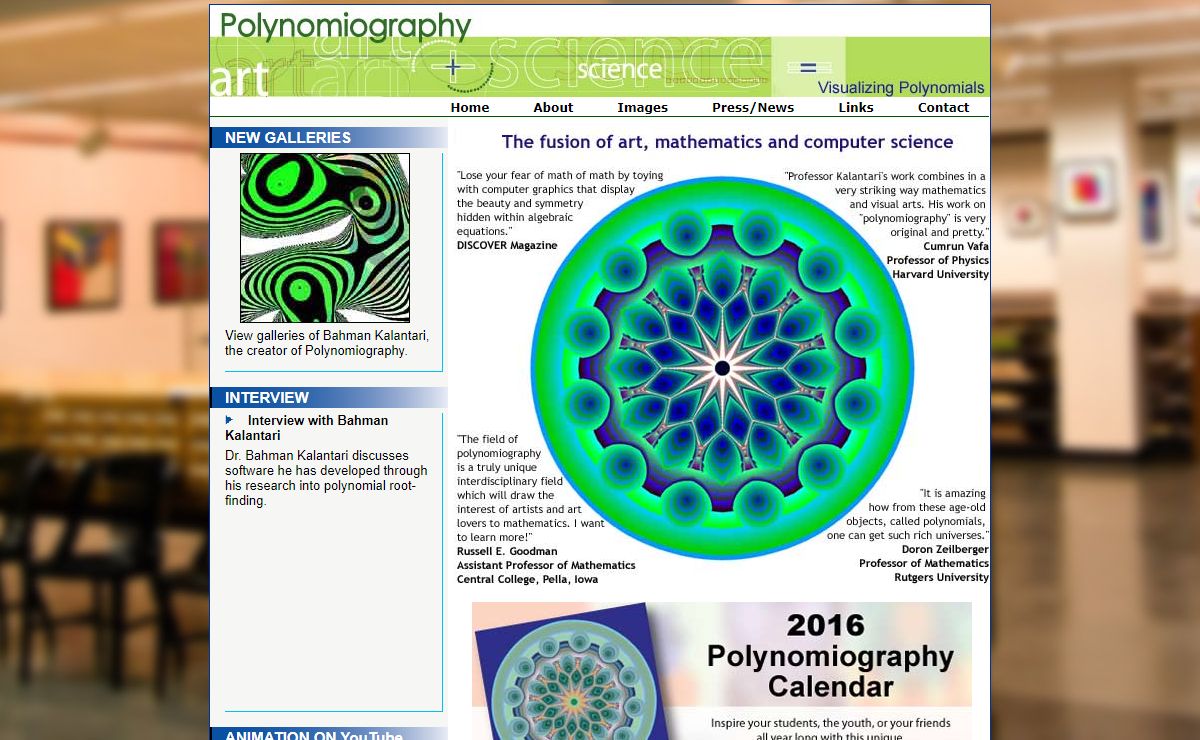 Polynomiography - The Art and Science of Visualizing Polynomials