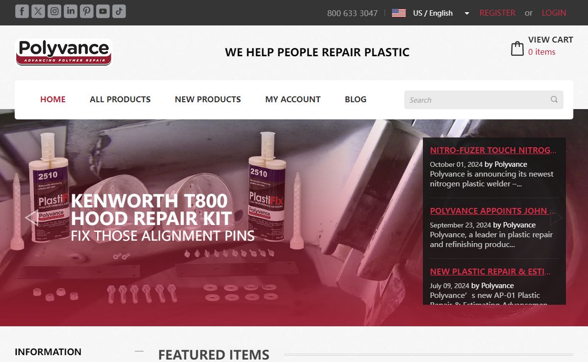Polyvance - We help people repair plastic