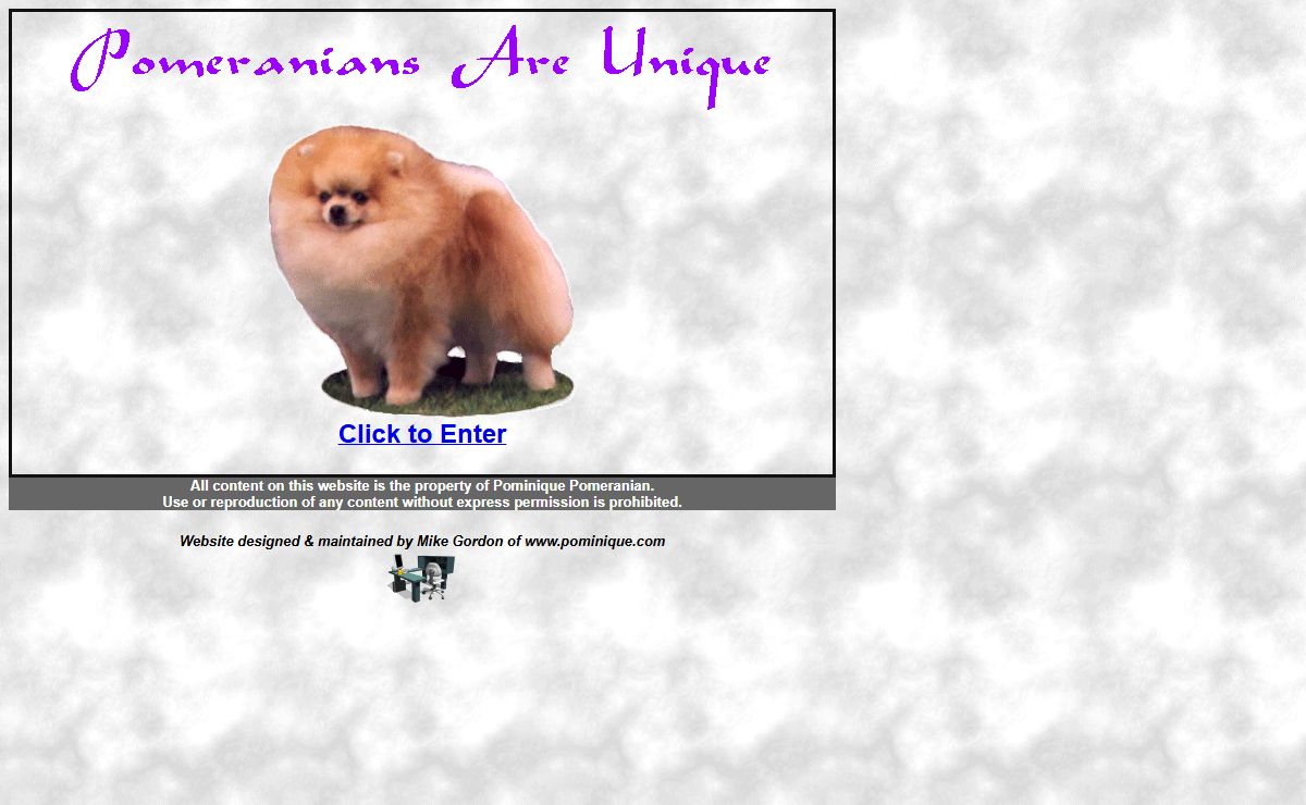 Pominique Pomeranians