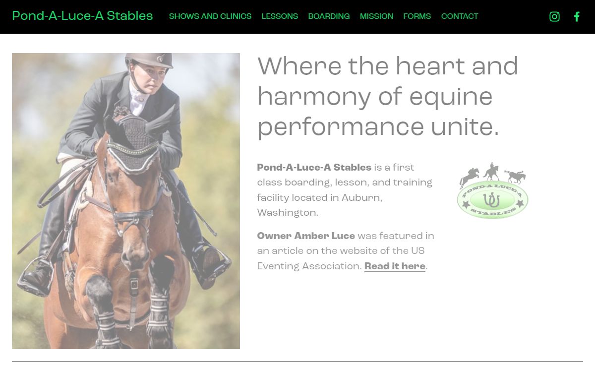 Pond-A-Luce-A Stables