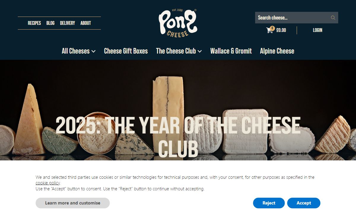 Cheese Gifts Cheese Subscriptions Buy Cheese Online Pong
