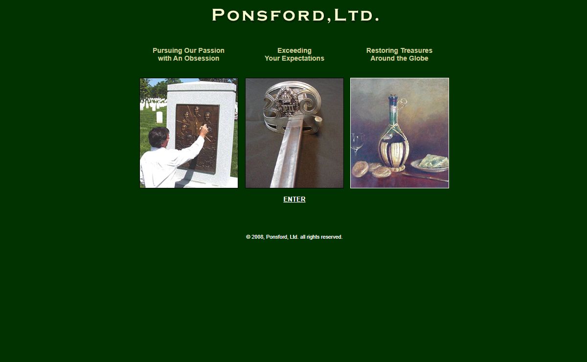 Ponsford,Ltd. The Largest Conservation Group in the Southeast.