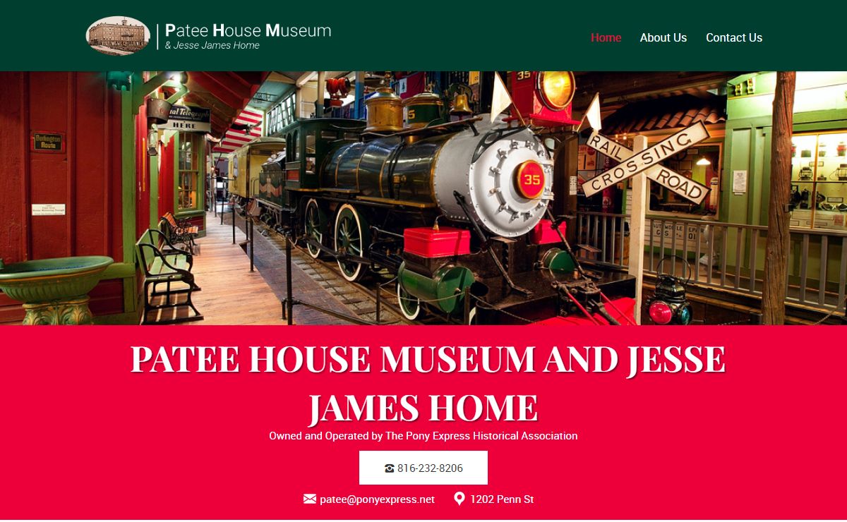 Museum | National Historic Landmark | pony express jesse james