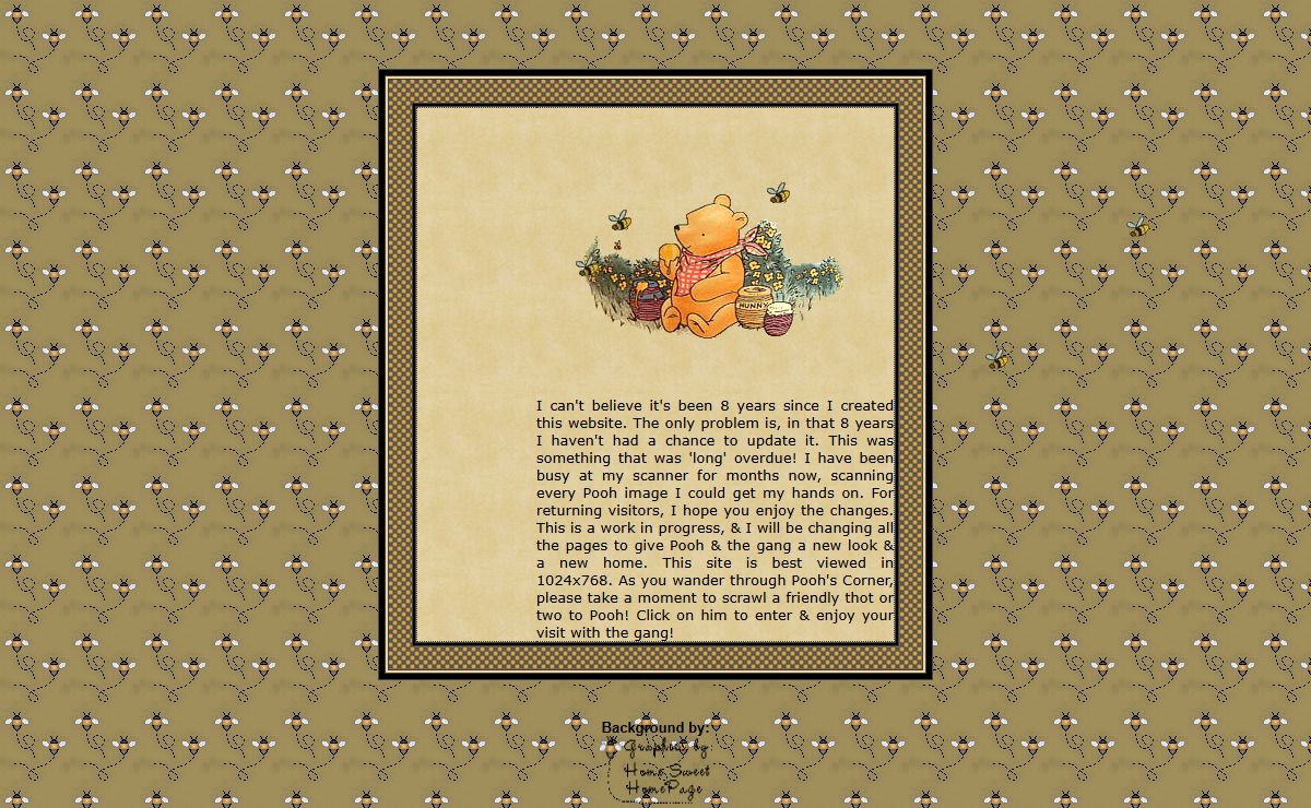 Welcome To Pooh's Corner