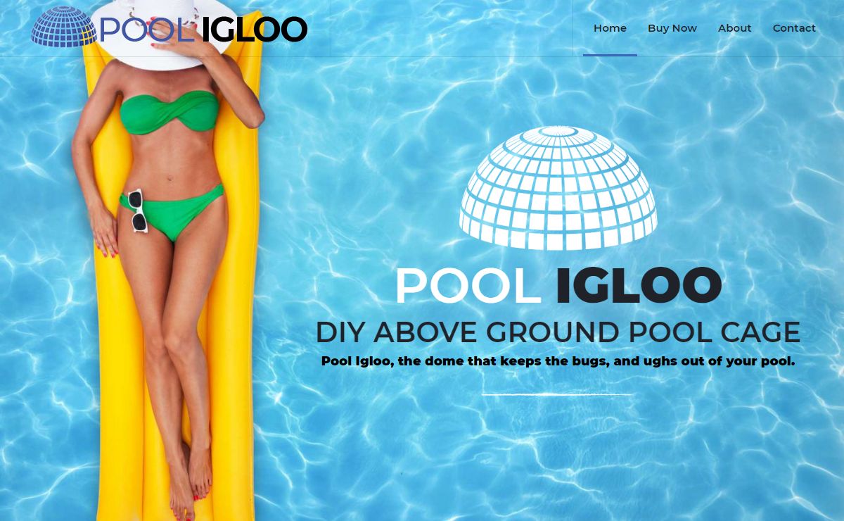 Pool Igloo – Above Ground Pool Enclosure