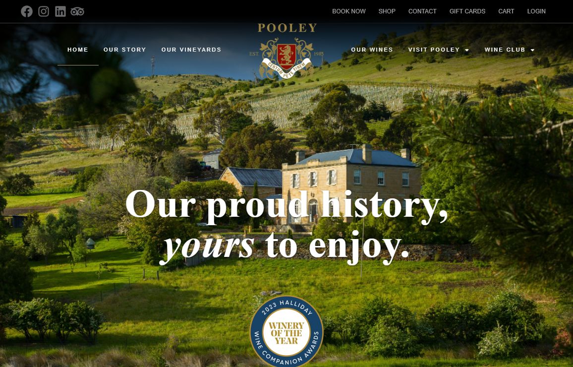 Home - Pooley Wines