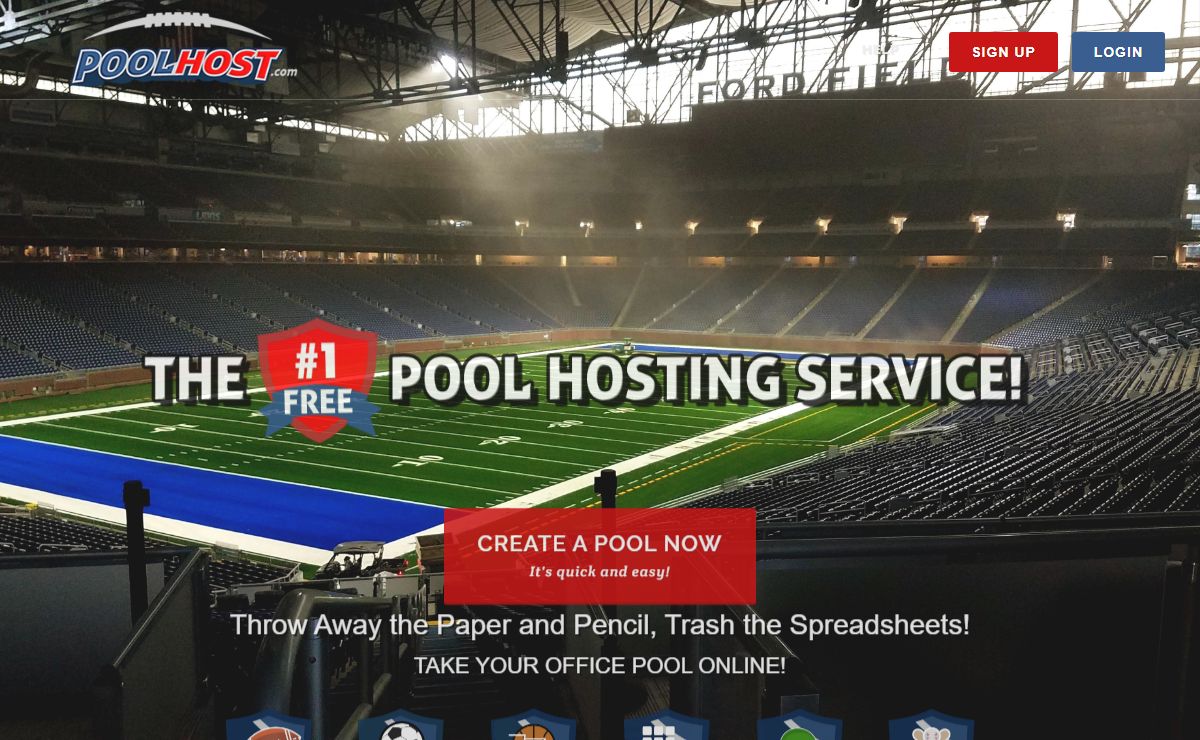 Office Pool Manager - NFL/College, March Brackets, many more