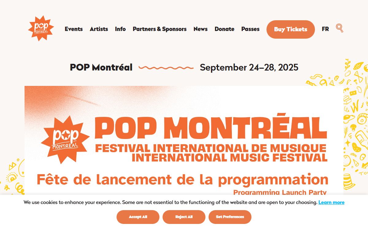 POP Montreal | International Music Festival