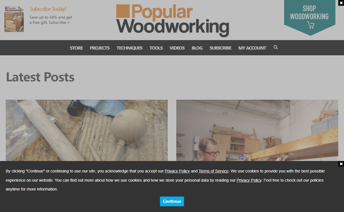 Popular Woodworking | Woodworking advice, plans, projects and blogs