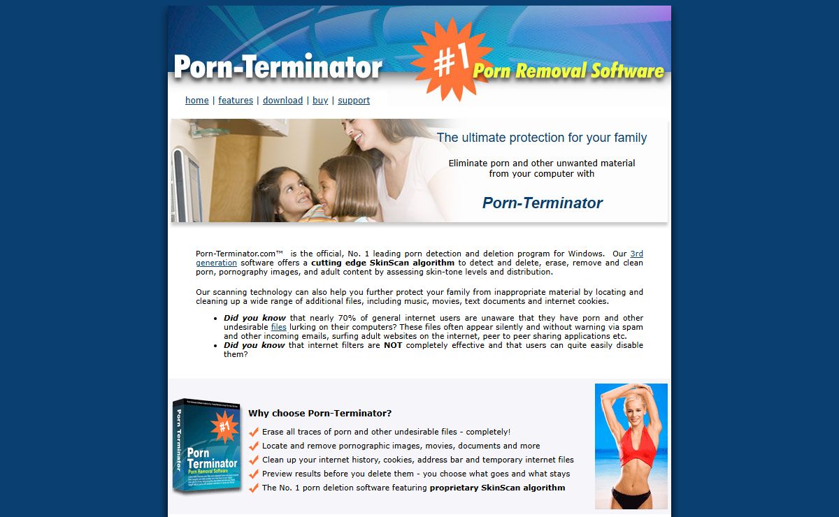 Porn-Terminator: The Official Porn Removal Software - Home