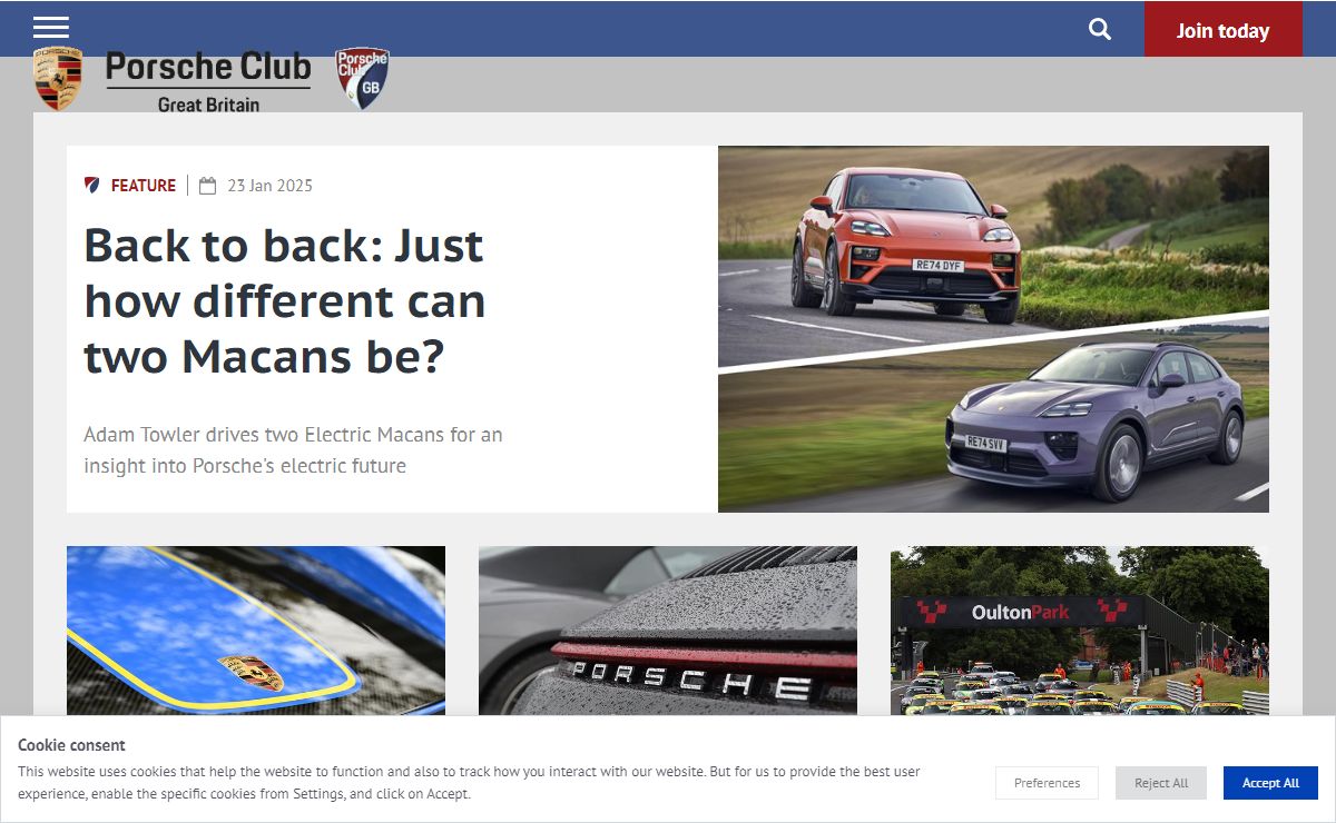 The official Porsche Club for the UK | Porsche Club Great Britain