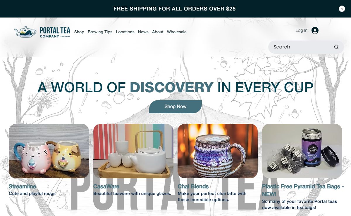 Home | Portal Tea | Tea Chai Lovers | United States