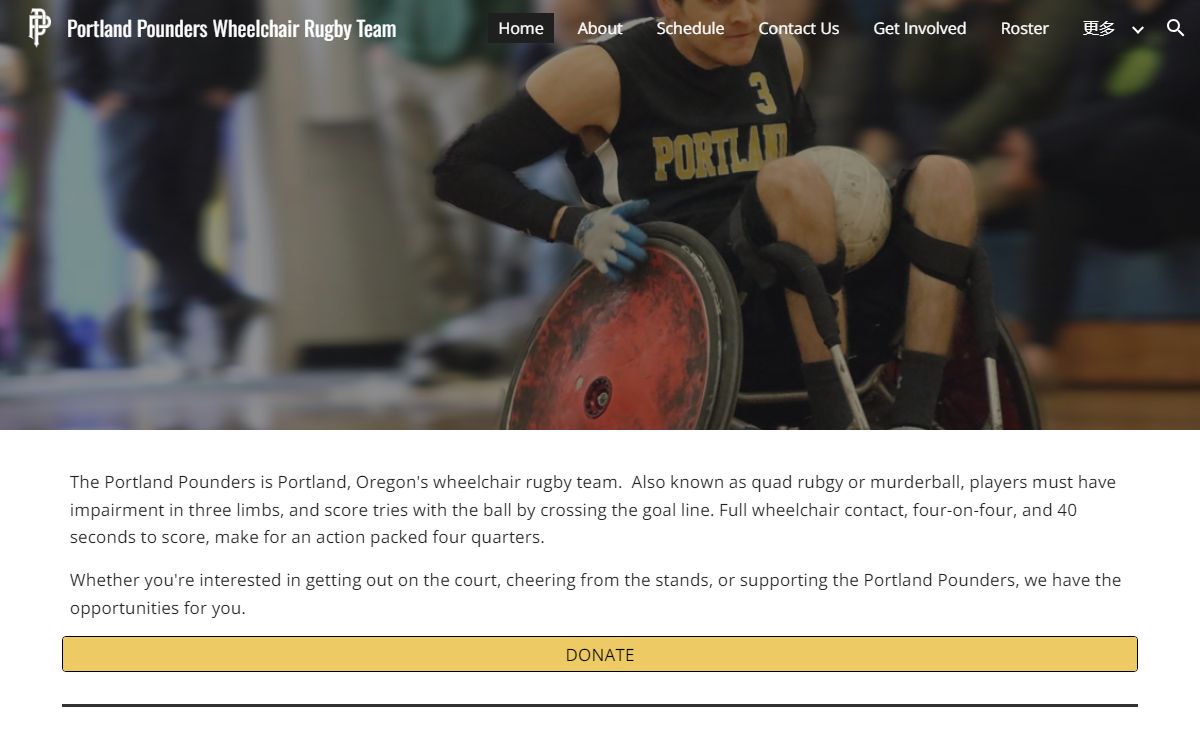 Portland Pounders Wheelchair Rugby Team