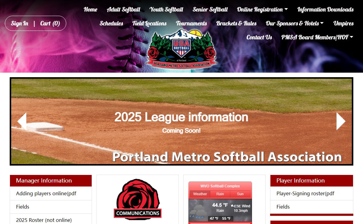 Portland Metro Softball Association