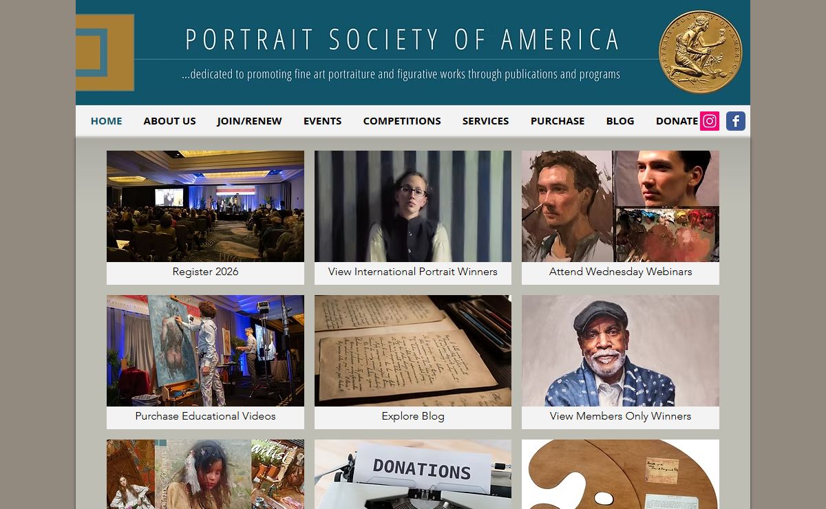 Portraiture And Figurative Art | Portrait Society of America | United States