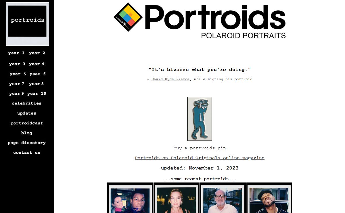 Portroids: Polaroid Portraits