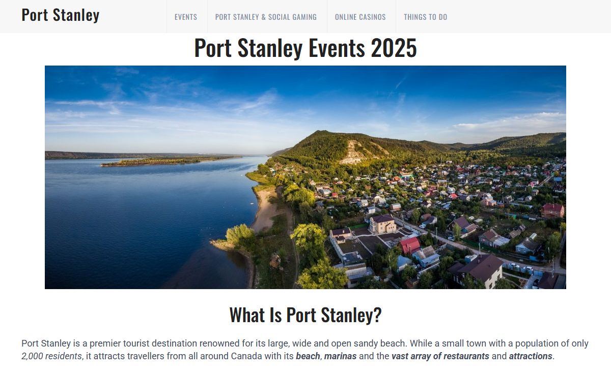 Port Stanley Review | Things To Do In Port Stanley 2025