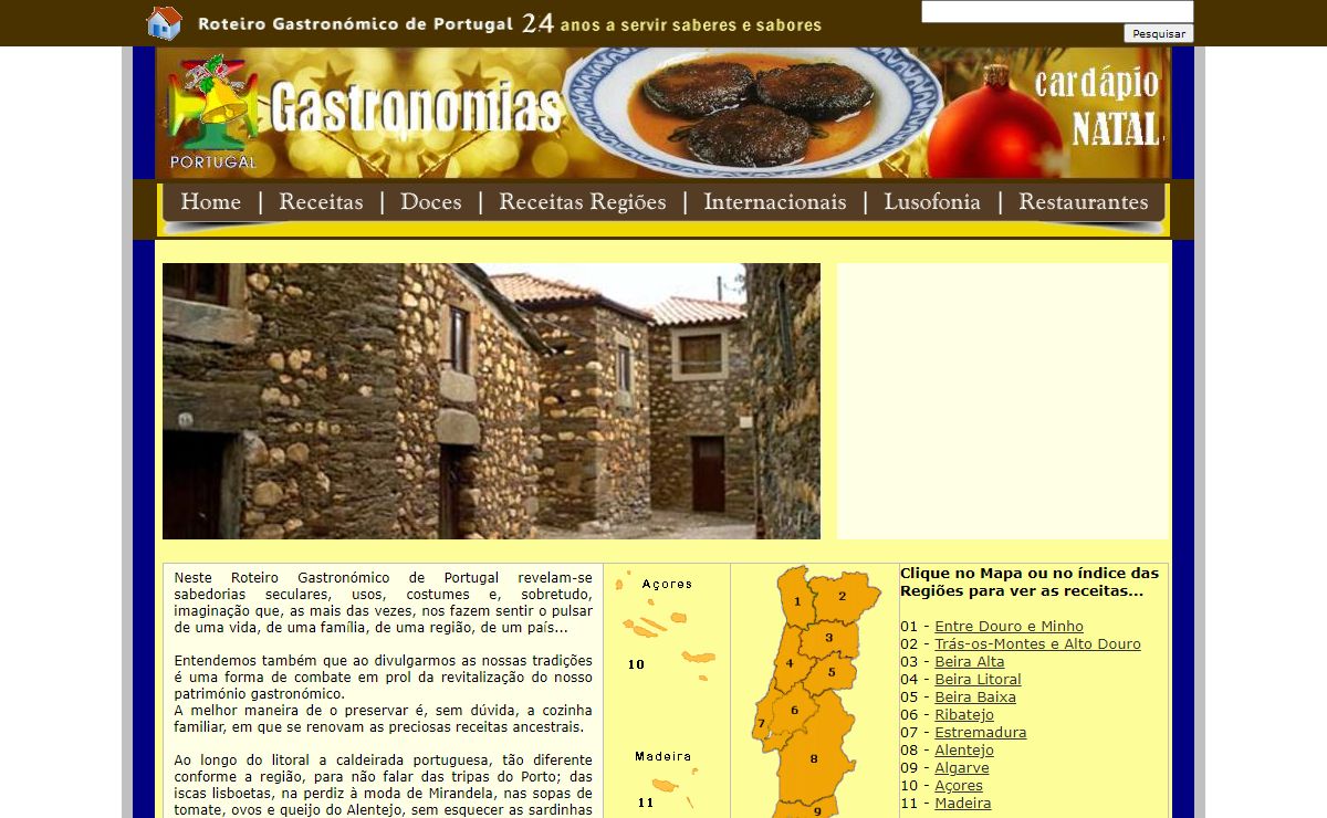 Receitas tradicionais de Portugal.Gastronomia tradicional portuguesa